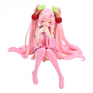 Hatsune Miku Noodle Stopper figúrka Sakura Miku 2023 Smile Ver.