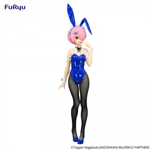 Re:Zero BiCute Bunnies figúrka Ram Blue Color Ver.