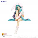 Hatsune Miku Noodle Stopper figúrka Rabbit Ear Hood Pajama