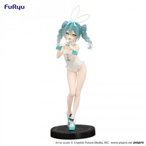 Hatsune Miku BiCute Bunnies figúrka Miku Rurudo White Color Ver.