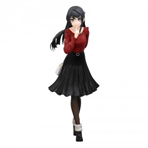 Rascal Does Not Dream of Bunny Girl Senpai Trio-Try-iT figúrka Mai Sakurajima Winter Outfit Ver.