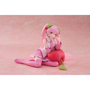 Hatsune Miku figúrka Desktop Cute figure Sakura Miku Cherry Cushion Ver.
