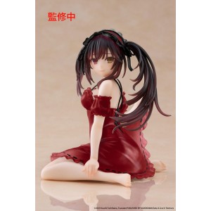 Date A Live V fig&uacute;rka Desktop Cute Figure Kurumi Tokisaki Nightwear Ver. Renewal