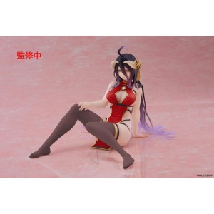 Overlord fig&uacute;rka Desktop Cute Figure Albedo Chinese Dress Ver. Renewal