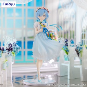 Re:Zero Starting Life in Another World Trio-Try-iT fig&uacute;rka Rem Bridesmaid