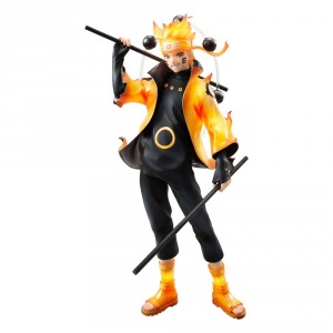 Naruto Shippuden G.E.M. Series fig&uacute;rka Naruto Uzumaki Six Paths Sage Mode 15th Anniversary Ver.