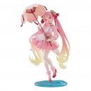 Hatsune Miku AMP fig&uacute;rka Newley Written Sakura Miku Sakura Dress Ver.